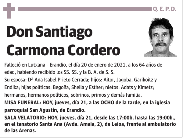 Santiago Carmona Cordero