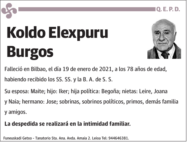 Koldo Elexpuru Burgos