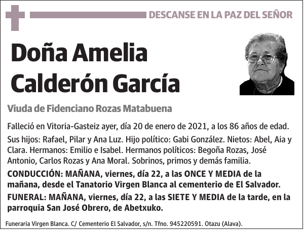 Amelia Calderón García