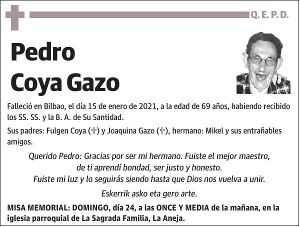 Pedro Coya Gazo