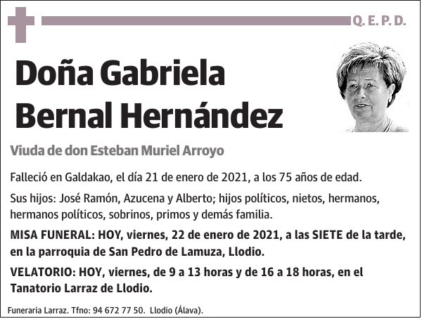 Gabriela Bernal Hernández