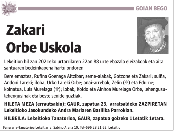 Zakari Orbe Uskola