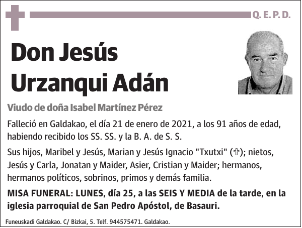 Jesús Urzanqui Adán