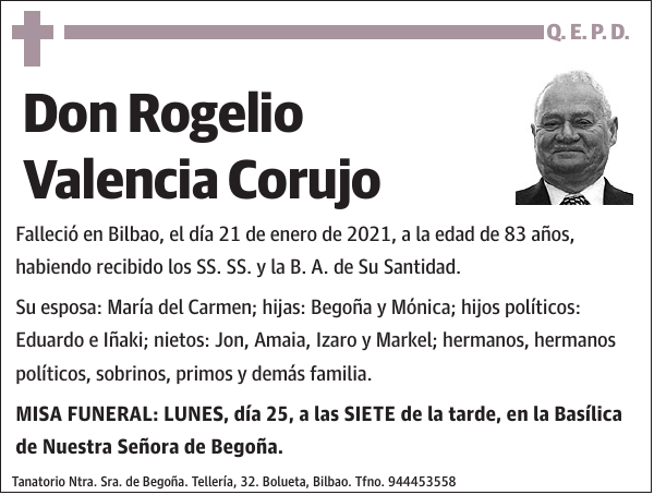 Rogelio Valencia Corujo