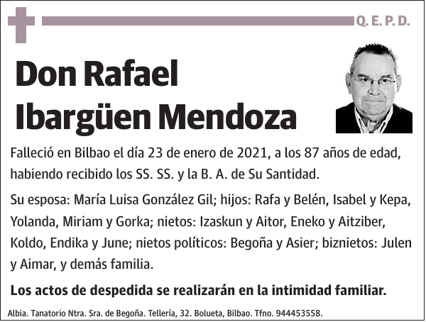 Rafael Ibargüen Mendoza