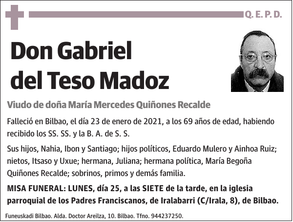 Gabriel del Teso Madoz