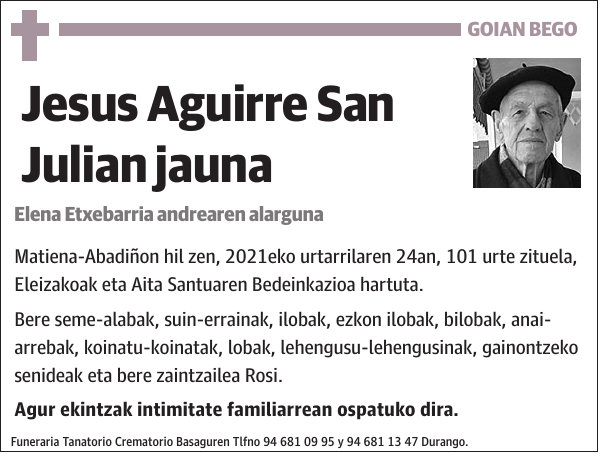 Jesus Aguirre San Julian