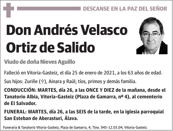 Andrés Velasco Ortiz de Salido