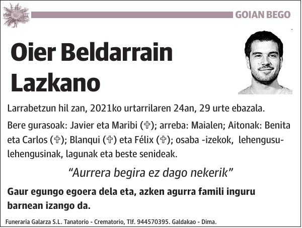 Oier Beldarrain Lazkano