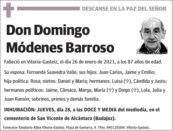 Domingo Módenes Barroso