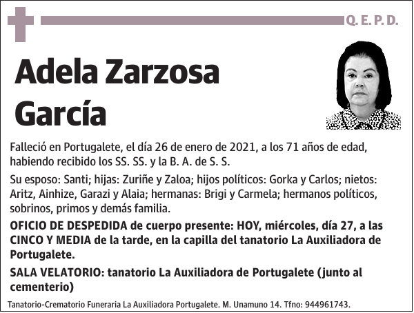 Adela Zarzosa García