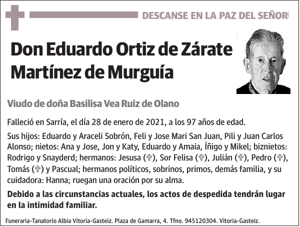 Eduardo Ortiz de Zárate Martínez de Murguía