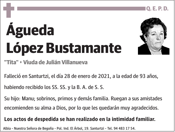 Águeda López Bustamante