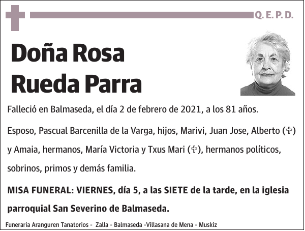 Rosa Rueda Parra