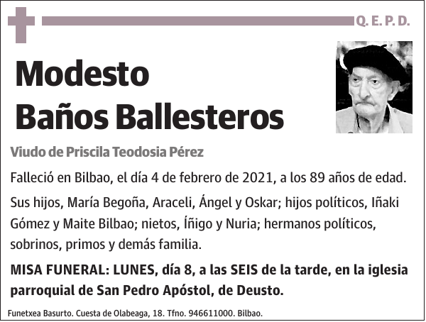 Modesto Baños Ballesteros