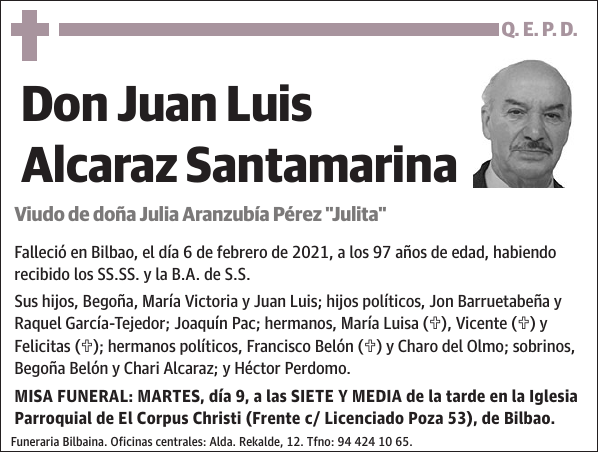 Juan Luis Alcaraz Santamarina