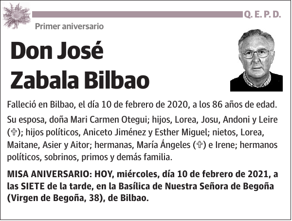 José Zabala Bilbao