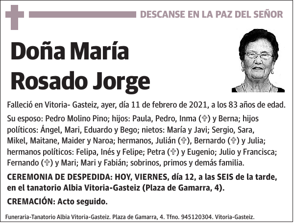 María Rosado Jorge