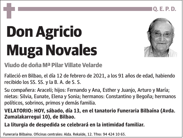 Agricio Muga Novales