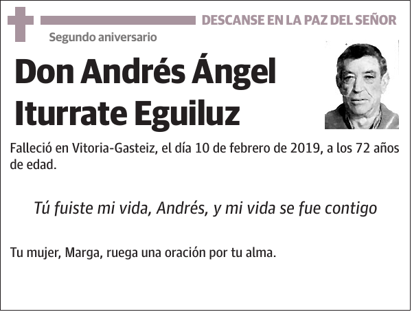 Andrés Ángel Iturrate Eguiluz