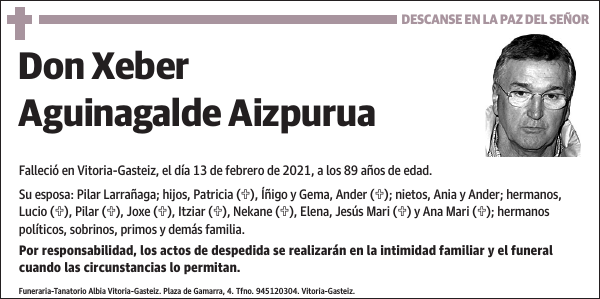 Xeber Aguinagalde Aizpurua