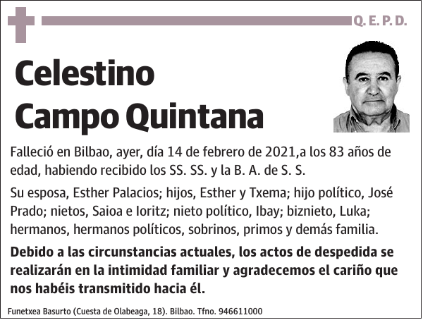 Celestino Campo Quintana