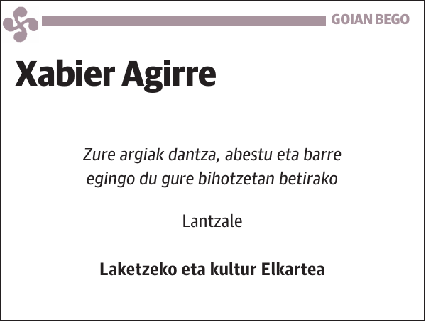 Xabier Agirre