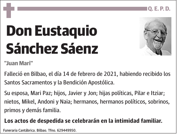 Eustaquio Sánchez Sáenz