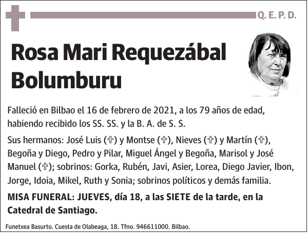 Rosa Mari Requezábal Bolumburu