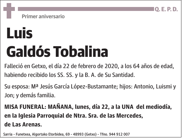 Luis Galdós Tobalina