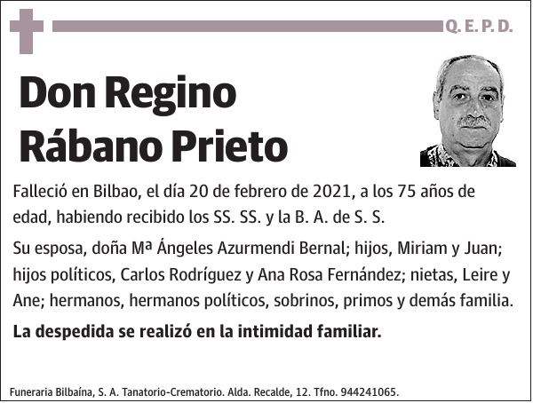 Regino Rábano Prieto