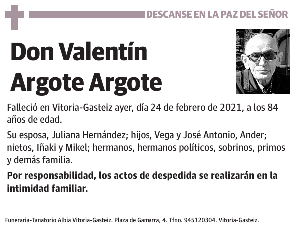 Valentín Argote Argote