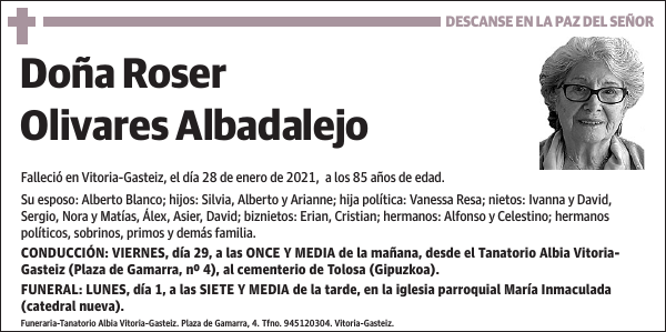 Roser Olivares Albadalejo