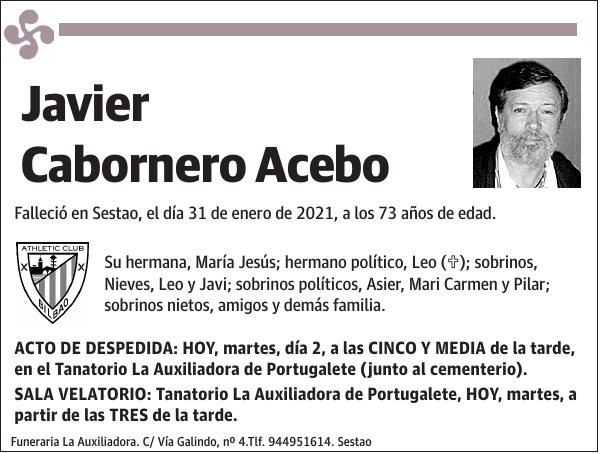 Javier Cabornero Acebo