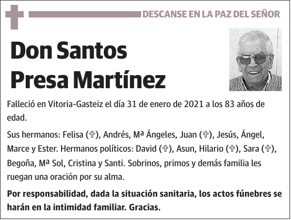 Santos Presa Martínez