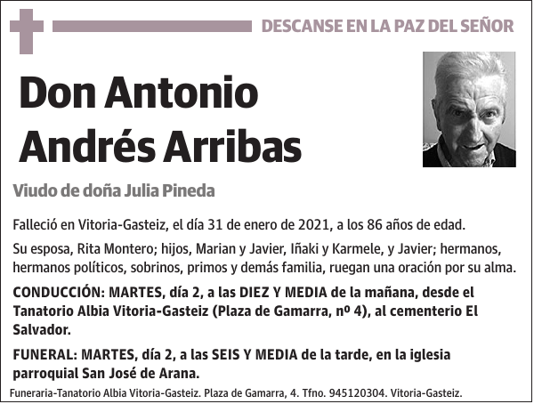 Antonio Andrés Arribas