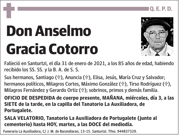 Anselmo Gracia Cotorro