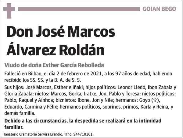 José Marcos Álvarez Roldán