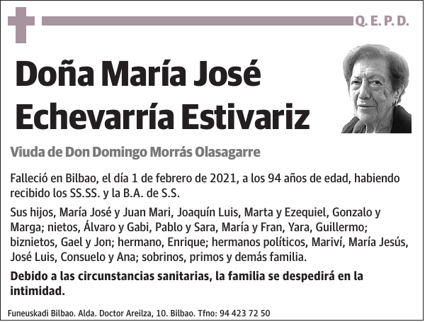 María José Echevarría Estivariz