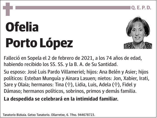 Ofelia Porto López