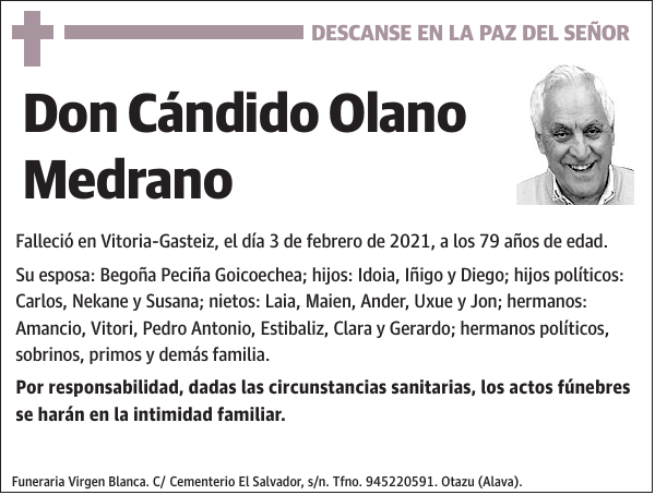 Cándido Olano Medrano