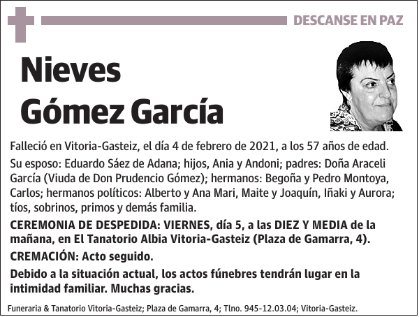 Nieves Gómez García