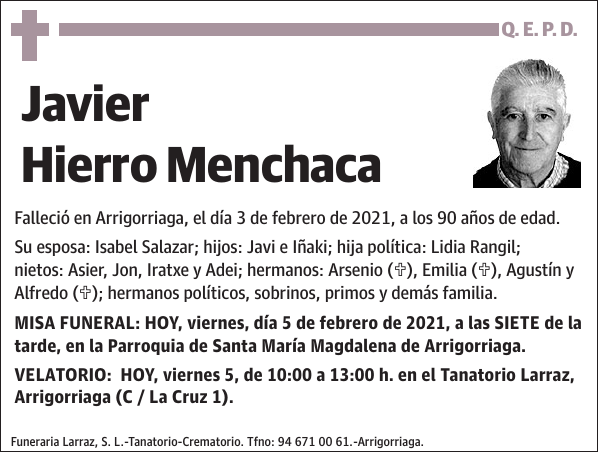 Javier Hierro Menchaca