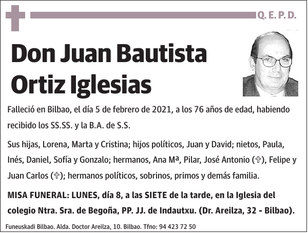 Juan Bautista Ortiz Iglesias