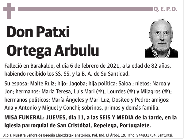 Patxi Ortega Arbulu