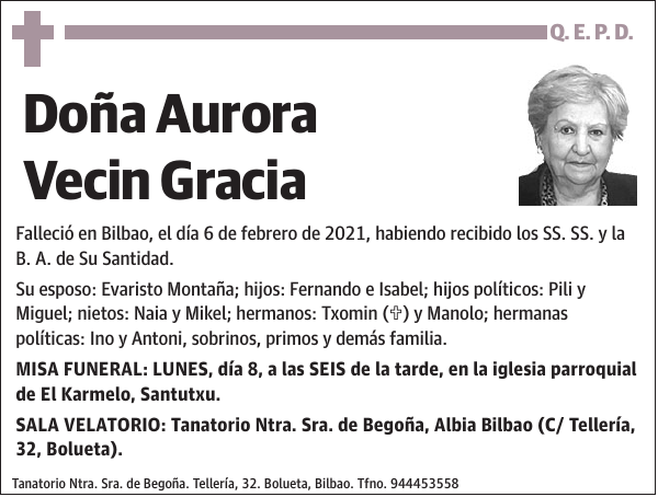 Aurora Vecin Gracia