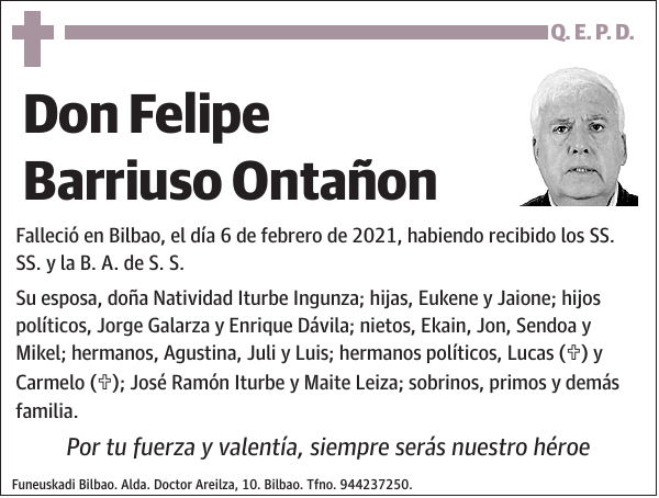 Felipe Barriuso Ontañon