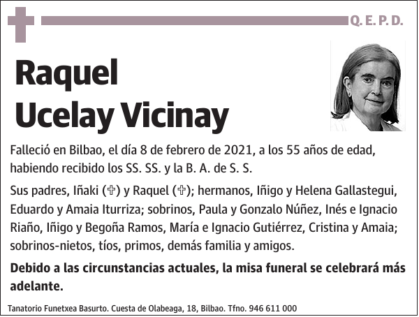 Raquel Ucelay Vicinay