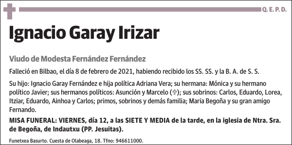 Ignacio Garay Irizar