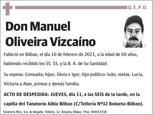 Manuel Oliveira Vizcaíno